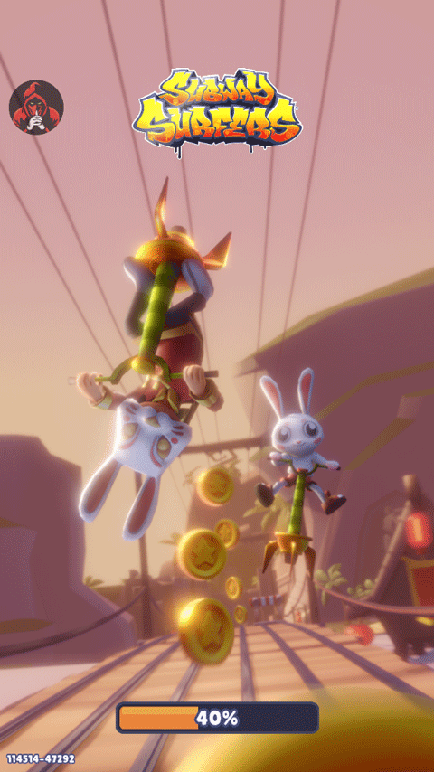 地铁跑酷黑白农历新年魔改版