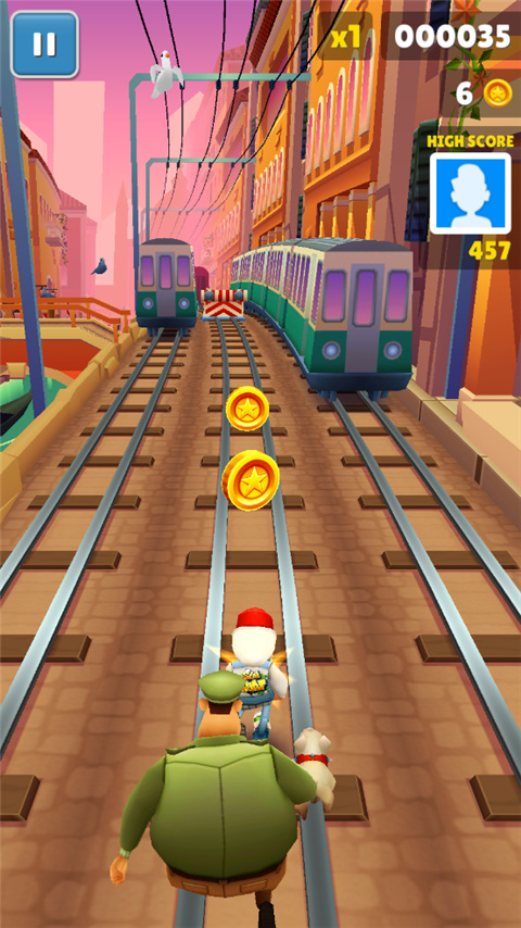 地铁跑酷锅巴同款版