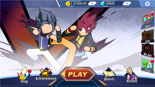 火柴人暗影战士破解版