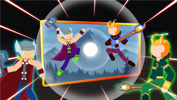 火柴人格斗英雄下载安装最新版