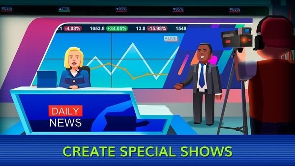 电视帝国大亨无限金币钻石(TV Empire Tycoon) 电视帝国大亨中文版