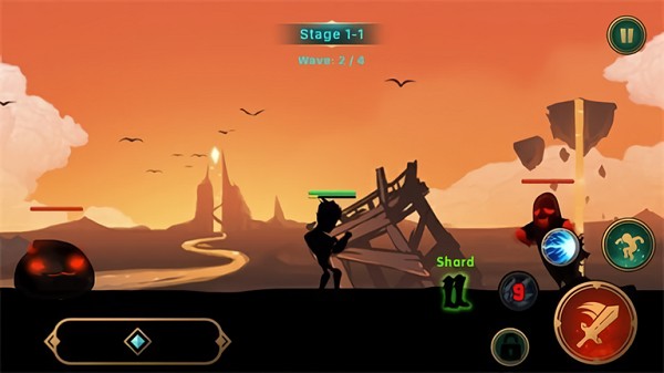 火柴人恶魔战士游戏手机版 火柴人恶魔战士最新版本