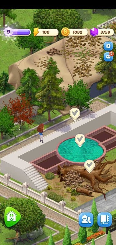 合并庄园阳光小屋游戏