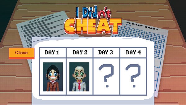 我没有作弊游戏