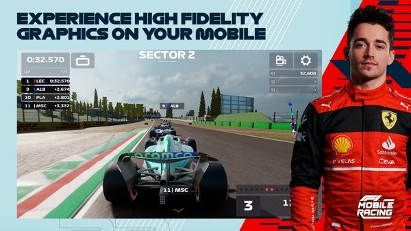 f1赛车竞速游戏(F1 Mobile Racing) f1赛车竞速2023