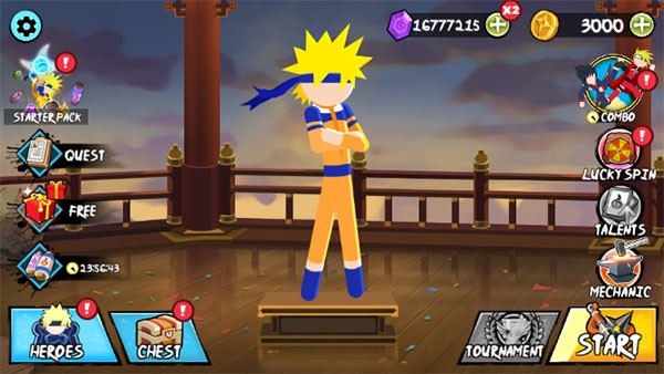 火柴人忍者大战游戏手机版