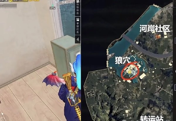 和平精英地铁逃生金库位置