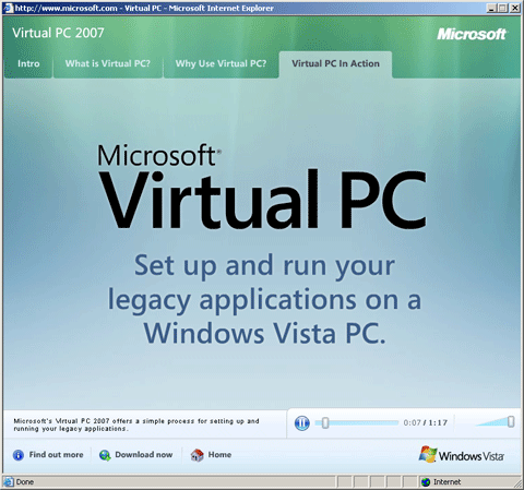 virtual PC最新版本下载