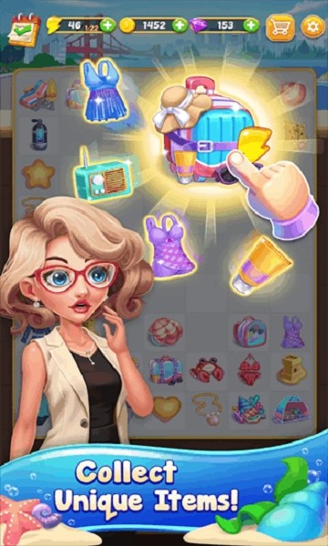 海边咖啡厅合成游戏(Seaside Cafe) 海边咖啡厅最新版