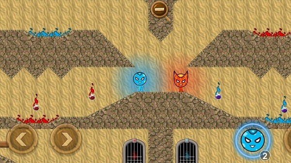 红蓝森林冰火人手机版 红蓝森林冰火人游戏