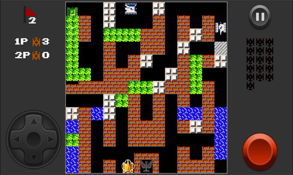 红白机坦克大战游戏