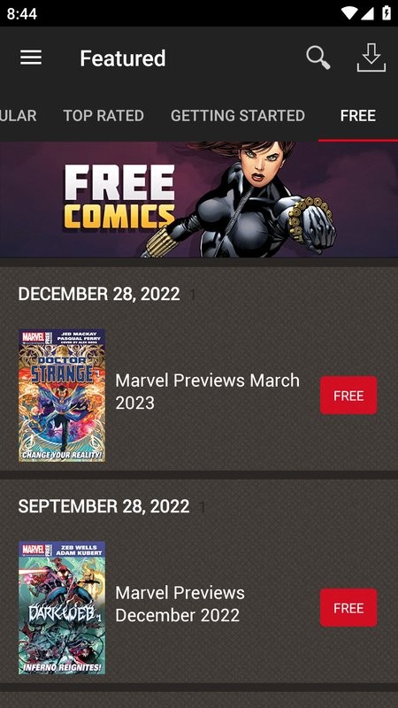 漫威漫画(Marvel Comics) 漫威漫画app