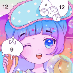 泡泡填色游戏