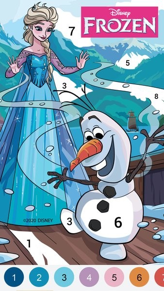 happy color数字填色