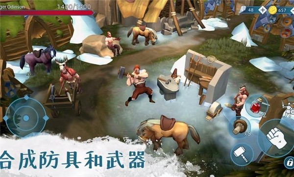 文兰故事中文内置菜单版(Vikings) 文兰故事维京生存游戏