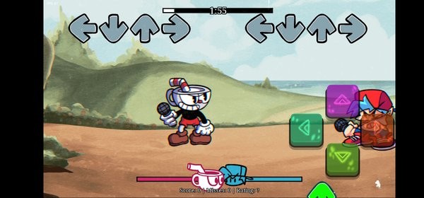 sans班迪茶杯头优质版 周五夜放克sans班迪茶杯头