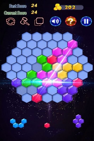 1010方块消除游戏