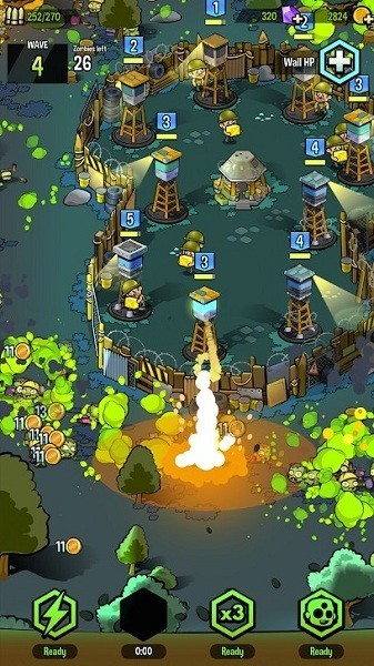 僵尸塔手机游戏