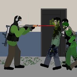 AR像素射击游戏