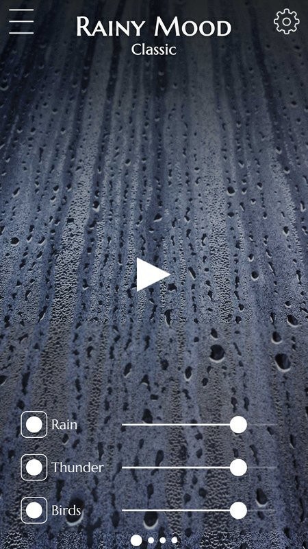 rainy mood app