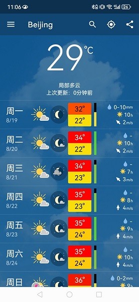 meteoblue中文版 meteoblue天气软件