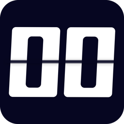 桌面翻页全屏时钟软件