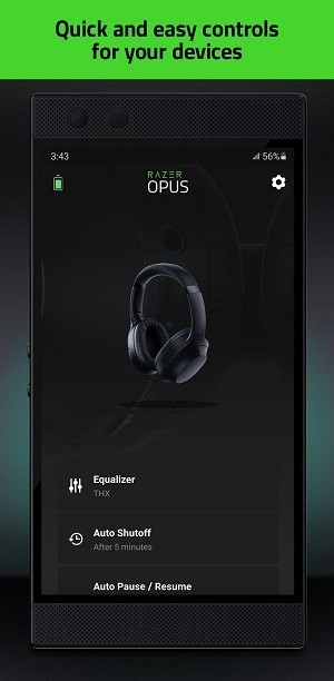 雷蛇opus 寂星鲨软件 razer opus app
