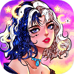 二次元涂色游戏