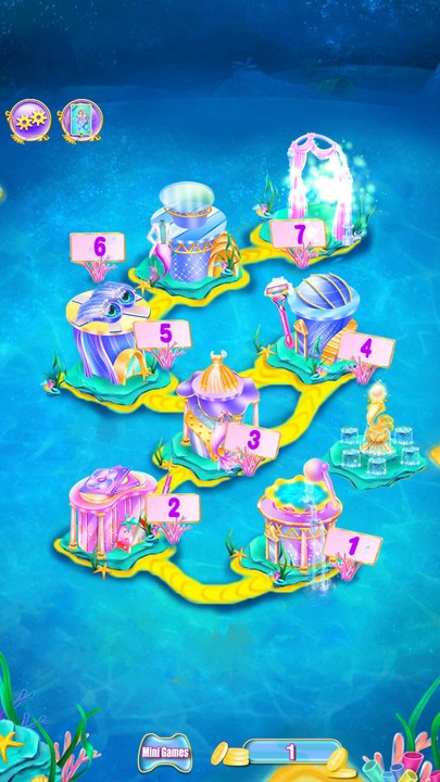 人鱼公主爱美妆游戏