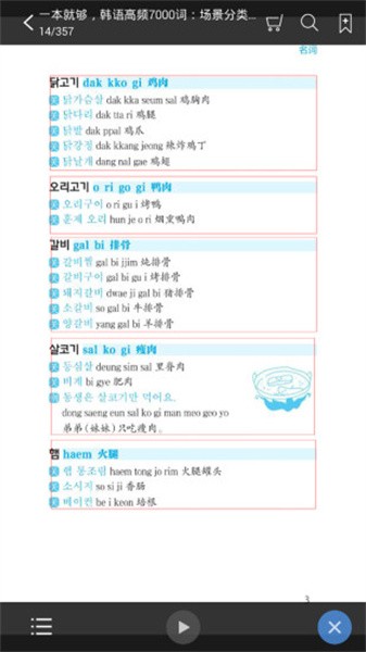 韩语高频7000词软件 韩语高频7000词软件下载