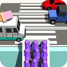 一起闯出去游戏过马路