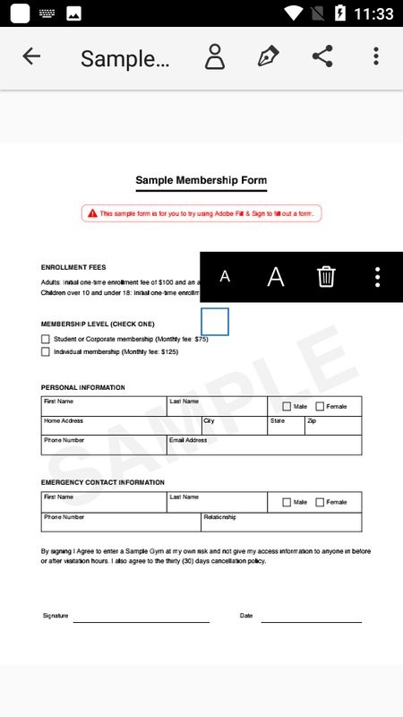 adobe fill & sign apk