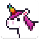unicorn独角兽涂色游戏
