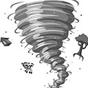 ps龙卷风效果笔刷 v1.0绿色版