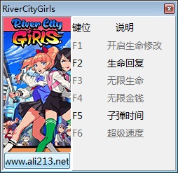 热血少女五项修改器