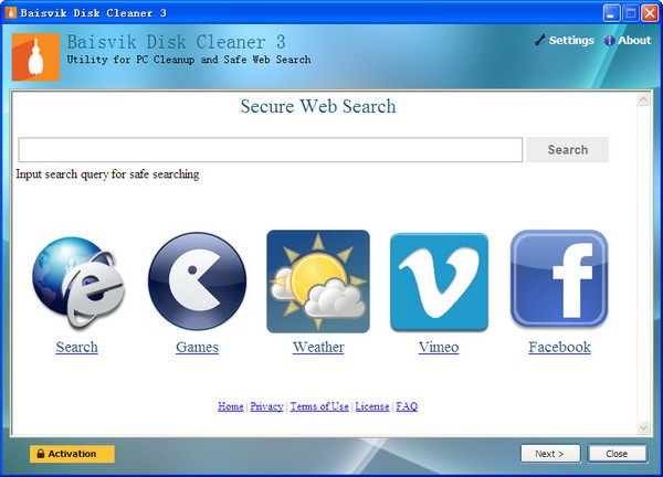 Baisvik Disk Cleaner