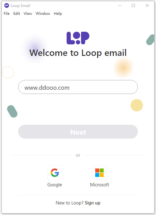 loop email邮箱办公软件