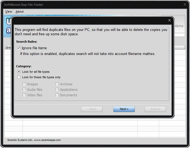 soft4boost dup file finder