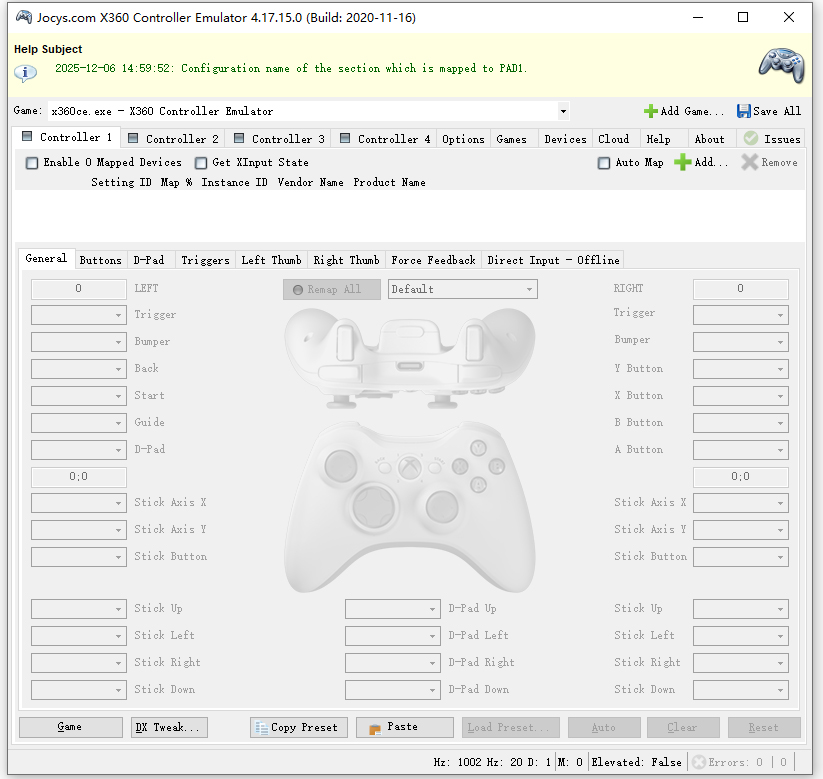 x360ce手柄模拟器官方最新版