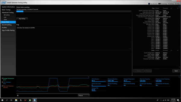 intel extreme tuning utility