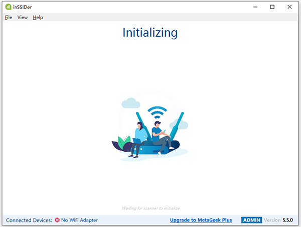 无线信号扫描工具(inSSIDer)