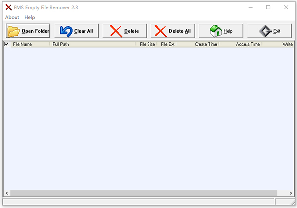 0字节文件删除工具