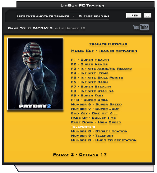 收获日2全版本修改器