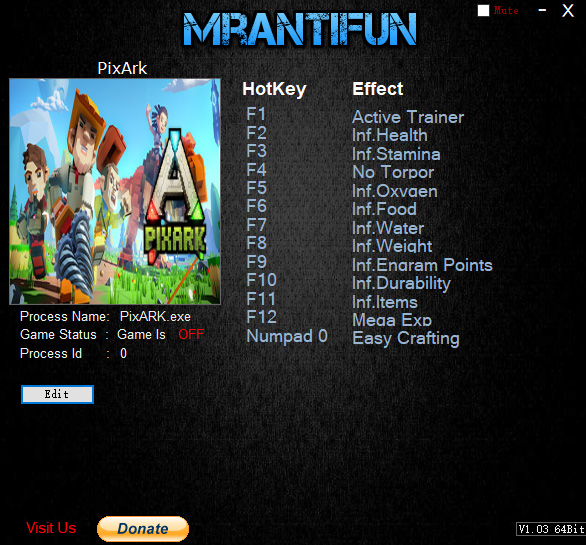 方块方舟修改器
