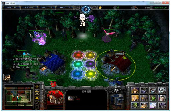 神界Ⅳ毁灭之神7.3正式版无CD无限蓝P闪版魔兽地图