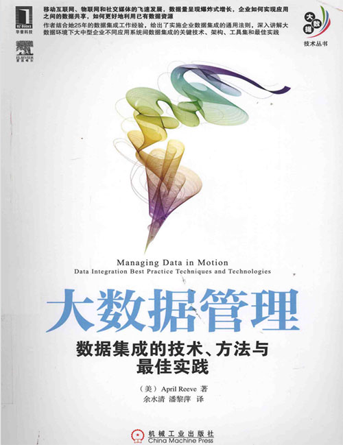 大数据管理:数据集成的技术、方法与最佳实践