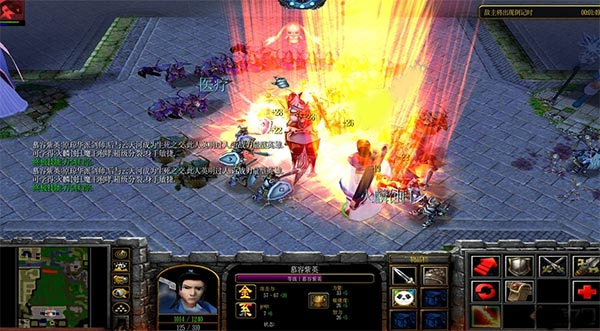 逃学大乱斗3.3正式版作弊图魔兽地图