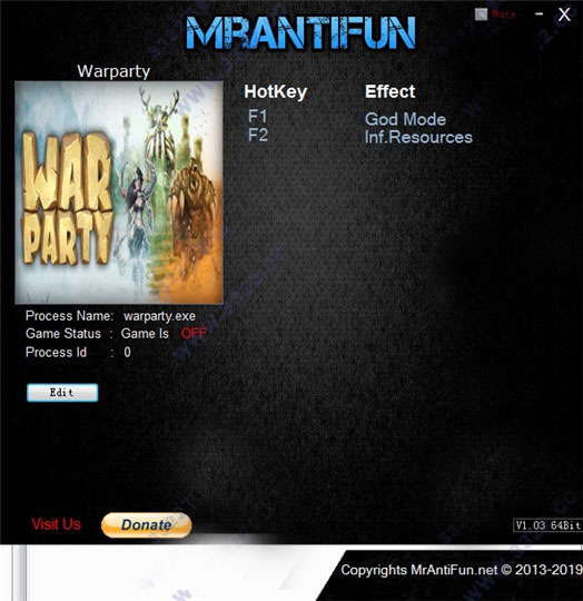 战争派对修改器