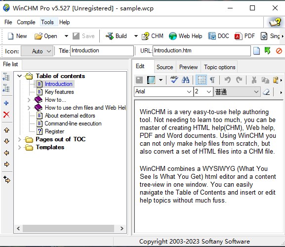 WinCHM Pro(chm制作软件)下载