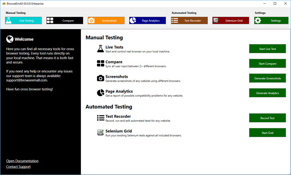 BrowseEmAll(多浏览器测试工具)下载